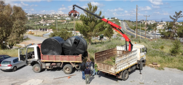 Παραχώρηση υδατοδεξαμενών σε πυρόπληκτους δήμους στο Ρέθυμνο