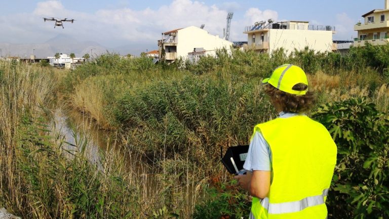 Καταπολέμηση κουνουπιών με drones