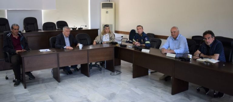 Στον δήμαρχο Κιλελέρ ο διοικητής της Π.Υ. ν. Λάρισας