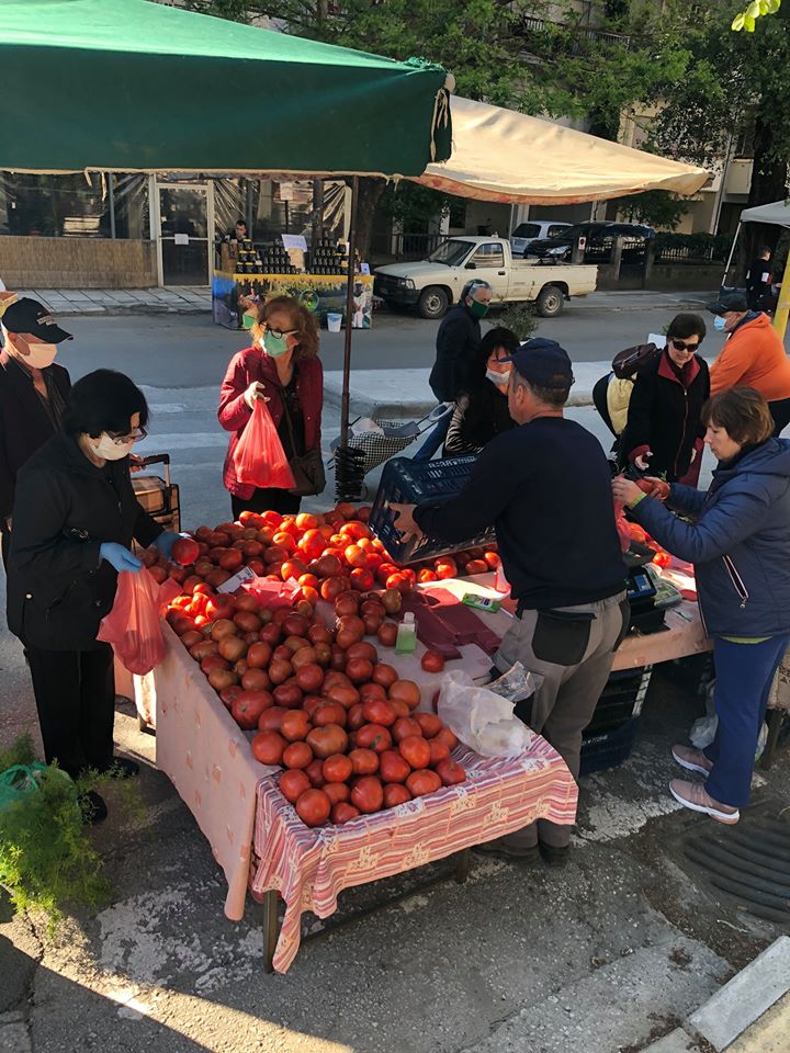 Σέρρες: Με το 50% των πωλητών η λαϊκή