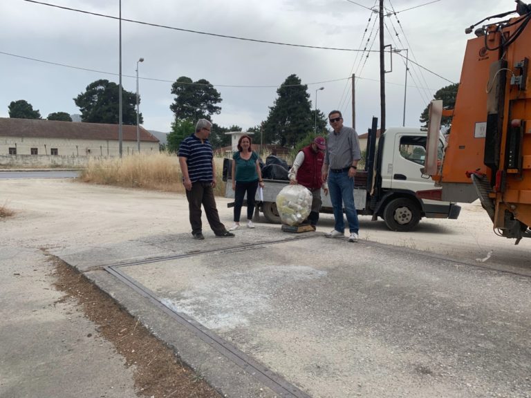 Συλλογή κενών συσκευασιών φυτοφαρμάκων στον δήμο Τυρνάβου