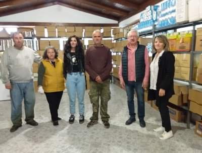 Προσφορά 15 τόνων τροφίμων από την Τράπεζα Τροφίμων Θεσσαλίας στον δήμο Ελασσόνας