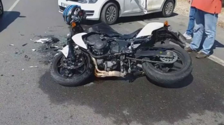 Χανιά: Σοβαρός τραυματισμός μοτοσικλετιστή σε τροχαίο