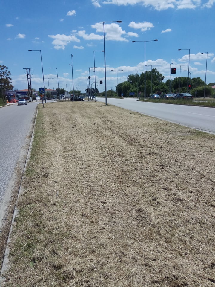 Ροδόπη: Καθαρισμοί και κοπή χόρτων κατά μήκος του οδικού δικτύου