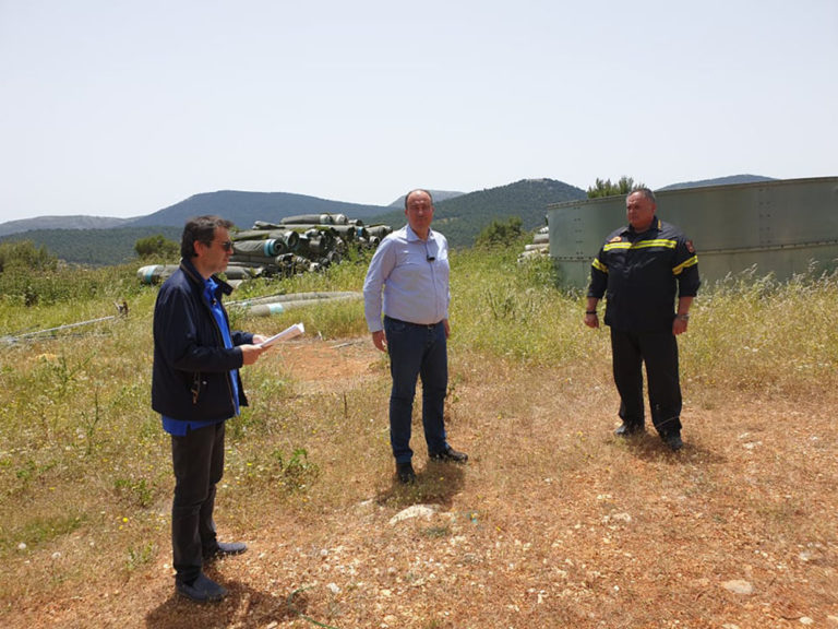 Σοφικό Κορινθίας: Κατασκευή υδατοδεξαμενής