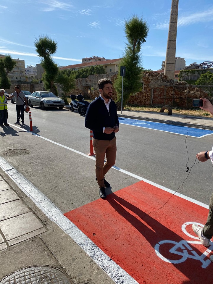 Από την Ακτή Κανάρη ξεκινά το δίκτυο για τους ποδηλατόδρομους στα Χανιά