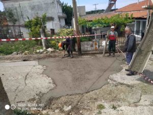 Αποκαταστάσεις και συντηρήσεις οδοστρωμάτων  στο Δήμο Μαρωνείας Σαπών