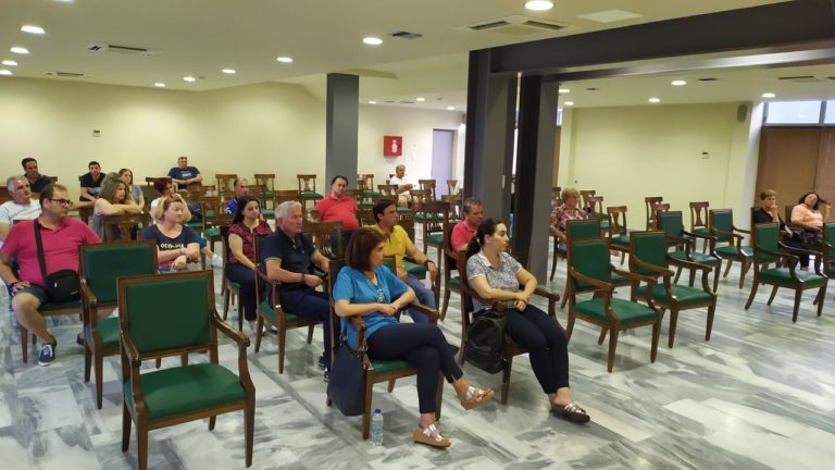 Συνέλευση του Εμπορικού Συλλόγου Αρχαίας Ολυμπίας-Σε απόγνωση οι έμποροι