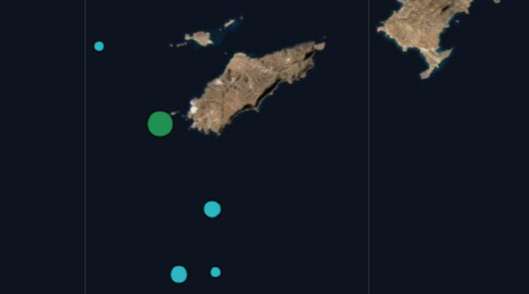 Σεισμός 4,4 Ρίχτερ στην Κάσο