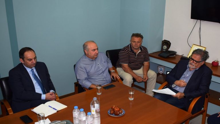 Συνάντηση Γ. Πλακιωτάκη – Α. Ζερβού για τα προβλήματα της πόλης