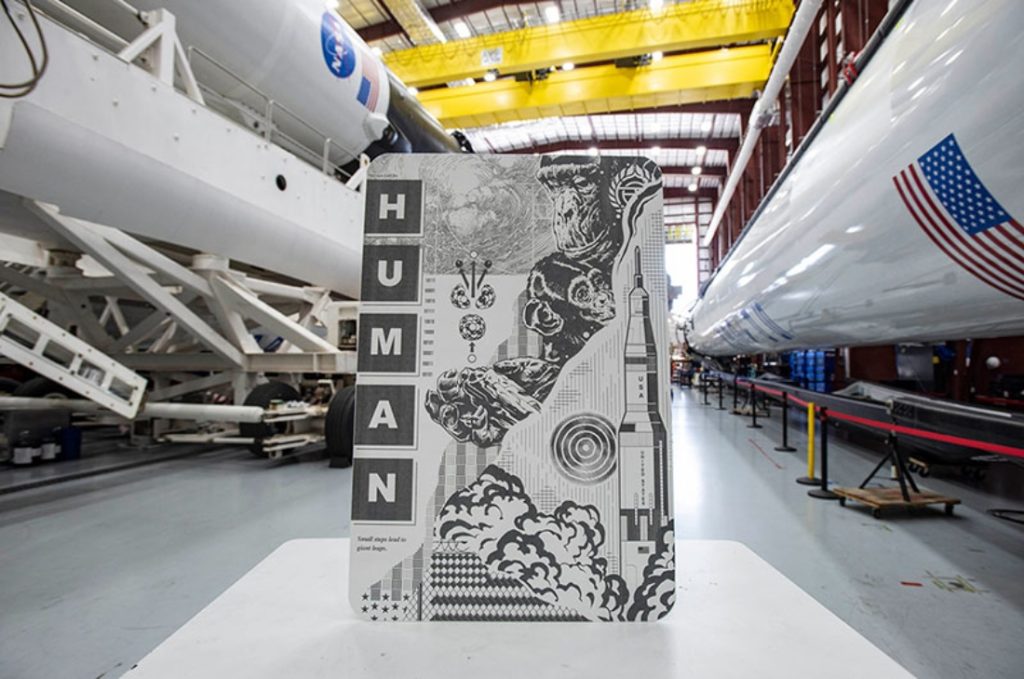 Έργα τέχνης ταξίδεψαν στον Διεθνή Διαστημικό Σταθμό