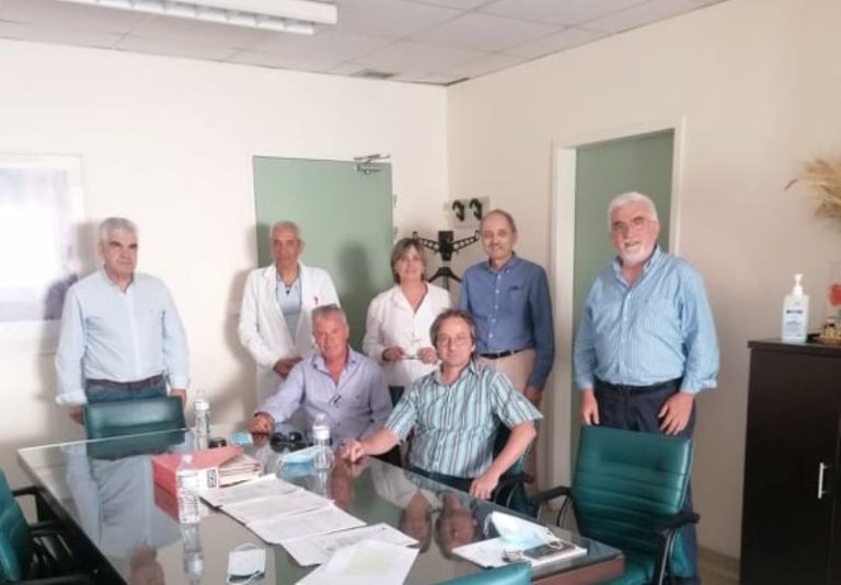 Επίσκεψη κλιμακίου του ΣΥΡΙΖΑ Λάρισας στο Πανεπιστημιακό νοσοκομείο