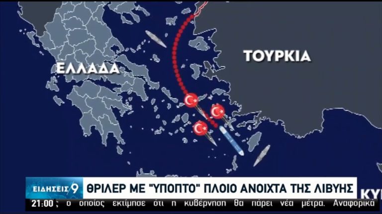 Ναυτική παρακολούθηση στη Μεσόγειο ύποπτου πλοίου για μεταφορά όπλων στη Λιβύη (video)