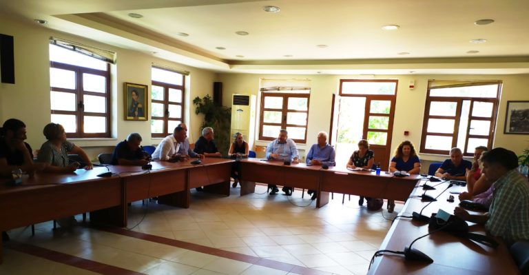 Χανιά: Επίσκεψη Αντιπεριφερειάρχη στον Αποκόρωνα