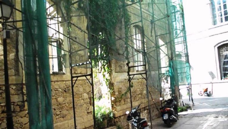 Πρόβλημα στατικότητας στο ακίνητο Τρανταλλίδη