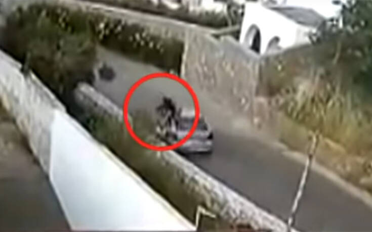 Σοβαρός τραυματισμός νεαρού μοτοσικλετιστή στη Χερσόνησο