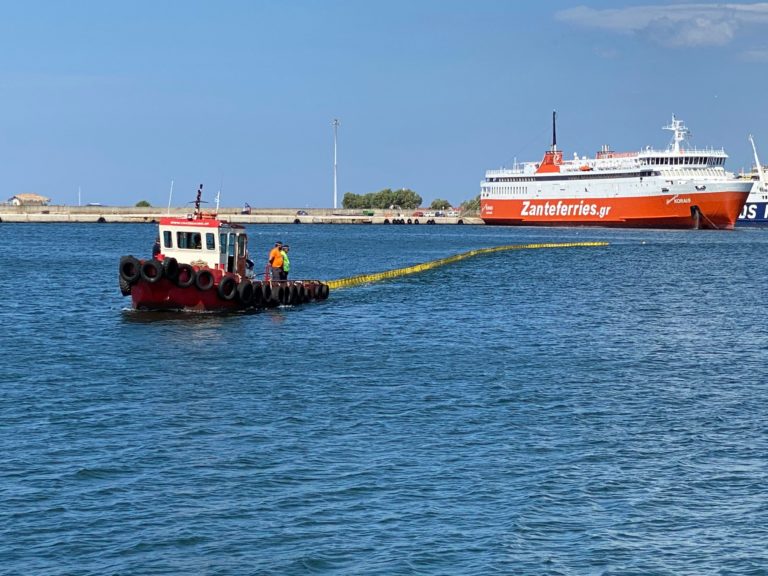 Αλεξανδρούπολη: Άσκηση καταπολέμησης ρύπανσης στο λιμάνι