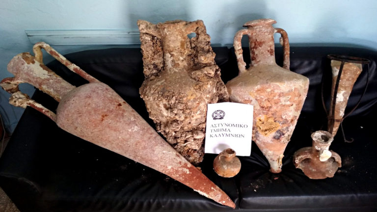 Σύλληψη 30χρονου για παράνομη κατοχή αρχαιοτήτων στην Κάλυμνο