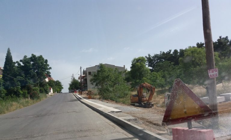 Τρίπολη: Κατασκευή πεζοδρομίων
