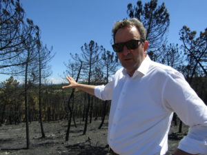 Δ. Χαρίτου: Να αποκατασταθεί η καμένη δασική έκταση στις Σάπες