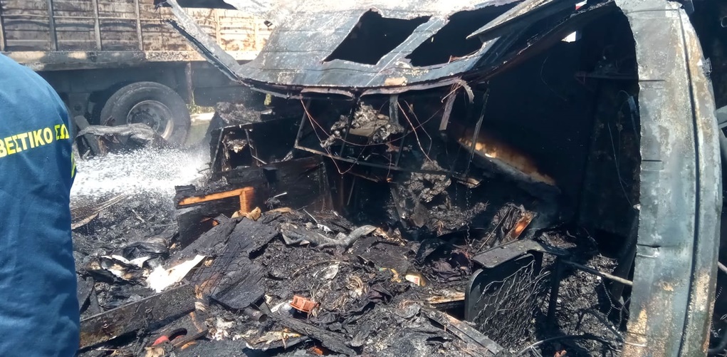 Κέρκυρα: Φωτιά σε αυτοκίνητο στου Τσάρου