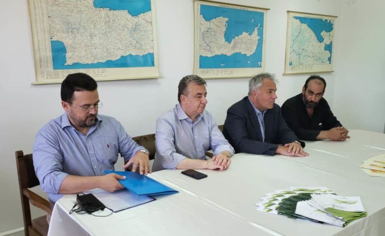 Υλοποιείται η πρόταση της Περιφέρειας Κρήτης για αναμπέλωση-Σύσκεψη  με την συμμετοχή του Στ. Αρναουτάκη (video)