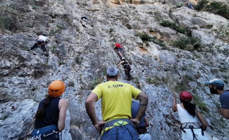 Σεμινάρια αναρρίχησης βράχου του ΕΟΣ Σπάρτης