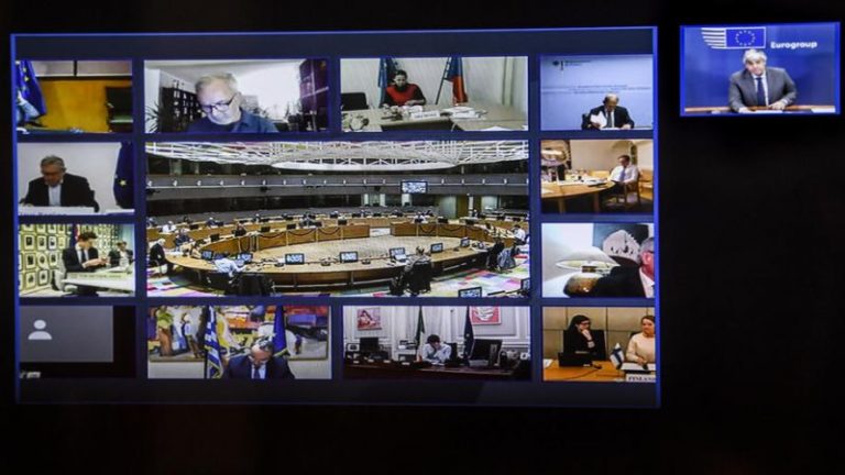 Τηλεδιάσκεψη του Eurogroup στη σκιά των προειδοποιήσεων για βαθιά ύφεση-Εκλογή νέου προέδρου