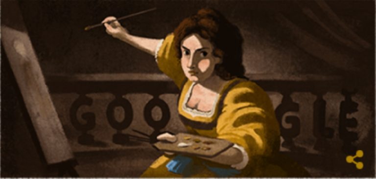 Ένα Google Doodle αφιερωμένο στη ζωγράφο Αρτεμίζια Τζεντιλέσκι