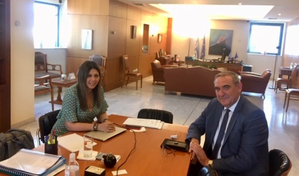 Συνάντηση του Βουλευτή Ζακύνθου με Υφυπουργούς Παιδείας και Εργασίας