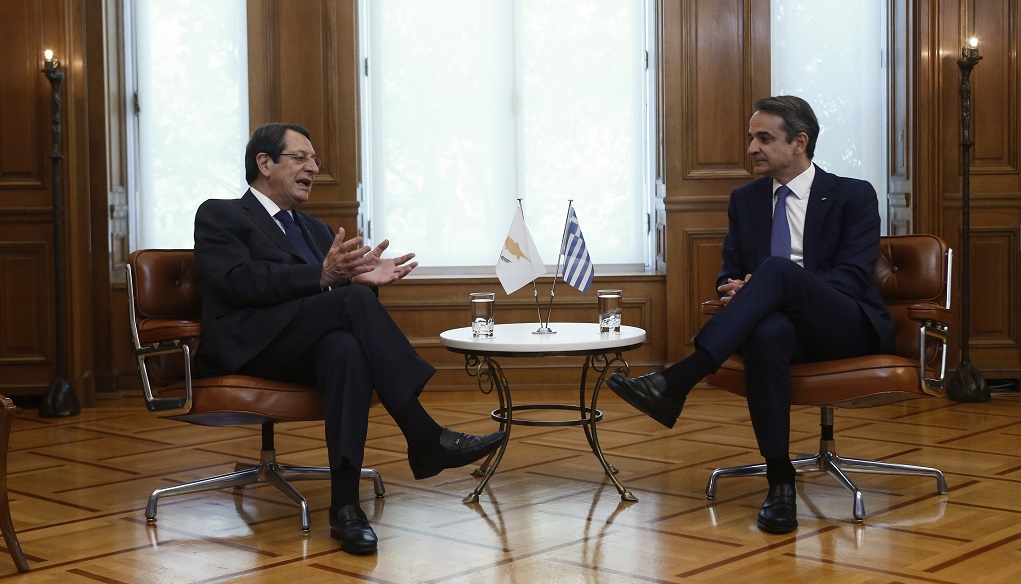 Στην Αθήνα ο Αναστασιάδης-Συναντήσεις με Σακελλαροπούλου, Μητσοτάκη, Τσίπρα (video)