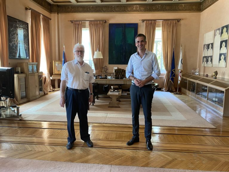 Ιωάννινα: Συνάντηση Ελισάφ με Υφυπουργό και Δημάρχο Αθήνας