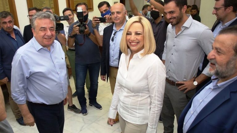 Ηράκλειο: Με δημάρχους και με τον Περιφερειάρχη Κρήτης συναντήθηκε η Φώφη Γεννηματά