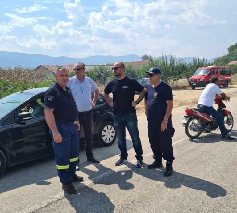 Φωτιά “απείλησε” τη Συκιά Ελασσόνας – Τέθηκε υπό έλεγχο