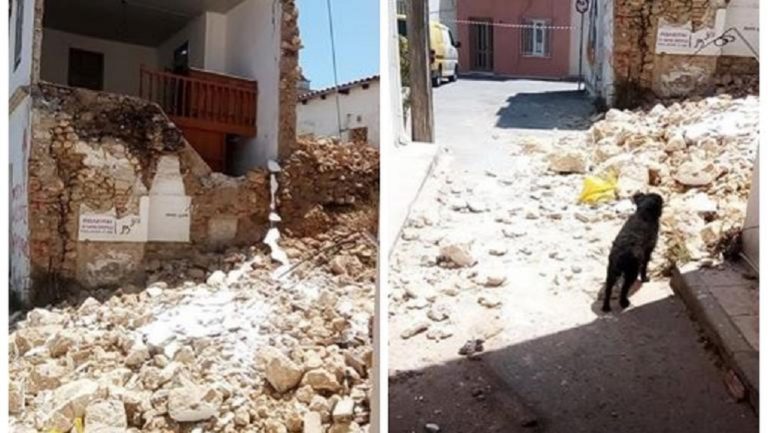 Ηράκλειο: Κατέρρευσε ετοιμόρροπο σπίτι – Αντίδραση Περιβαλλοντικού Συλλόγου