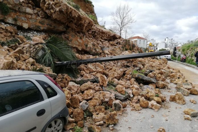 Χανιά: Μέτρα αντιστήριξης στον επιπρομαχώνα του Αγίου Δημητρίου