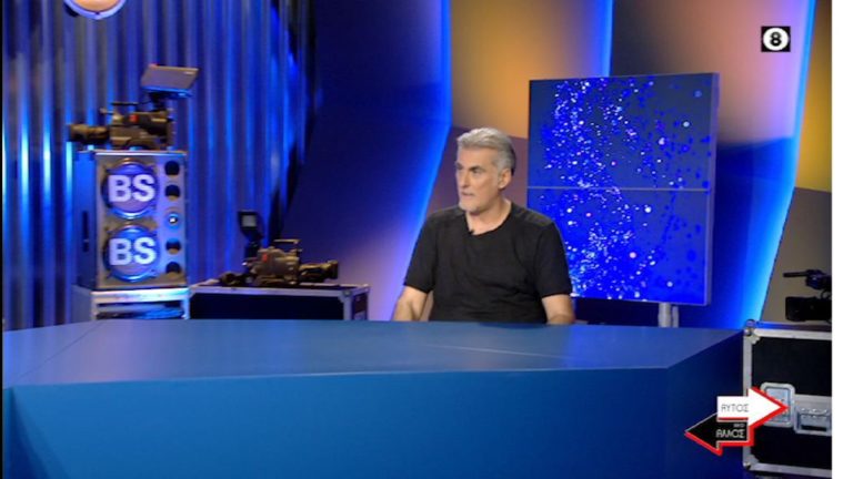 Ο Φίλιππος Πλιάτσικας στην εκπομπή «Αυτός και ο άλλος» της ΕΡΤ1