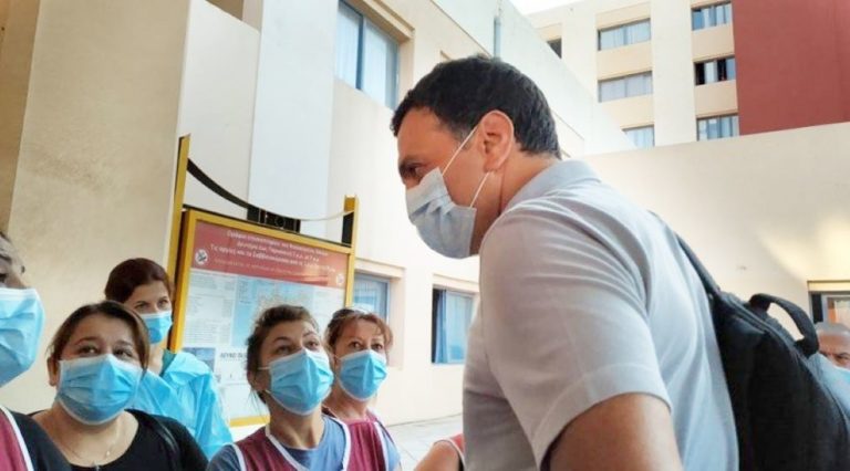 Κικίλιας: Το Νοσοκομείο Χανίων ενισχύεται με μοριακό αναλυτή για τεστ κορονοϊού (video)