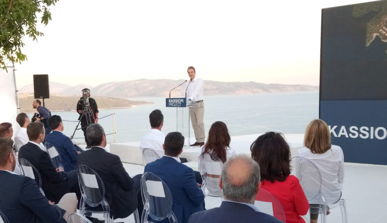 Κέρκυρα: Παρουσία του πρωθυπουργού τα εγκαίνια του Kassiopi Project