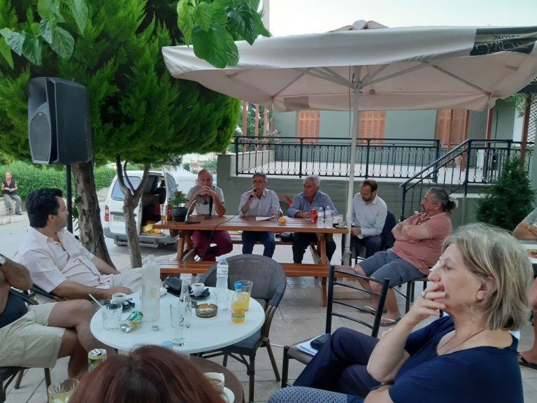 Κορινθία: Εκδήλωση ΣΥΡΙΖΑ για τα αγροτικά ζητήματα