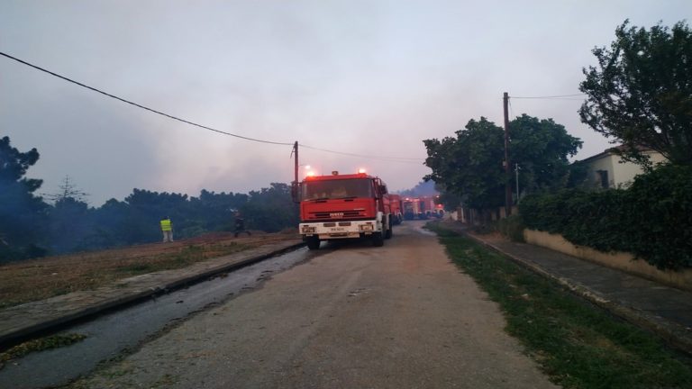 Χωρίς ενεργές εστίες η φωτιά στις Σάππες