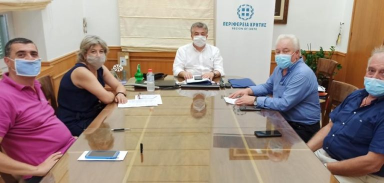 Συνάντηση Αρναουτάκη – Κόκκινου για τα έργα στον Μυλοπόταμο