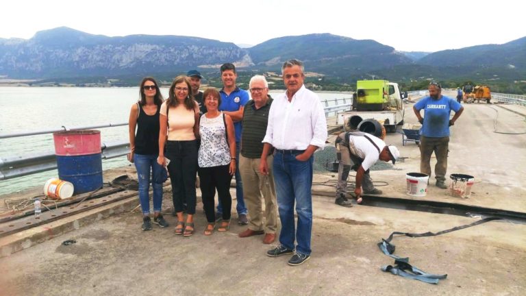 Κοζάνη: Ολοκληρώνεται η ανακατασκευή της γέφυρας Ρυμνίου