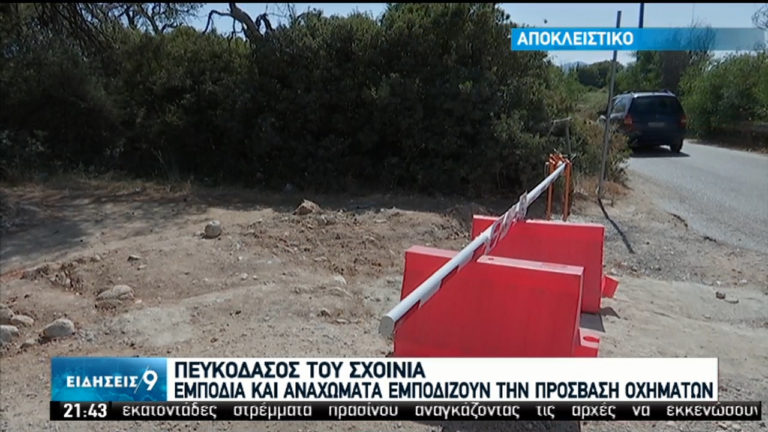 Αυτοψία της ΕΡΤ στο εθνικό πάρκο Σχοινιά-Χωρίς ρεύμα και νερό το αυτόματο σύστημα πυρόσβεσης