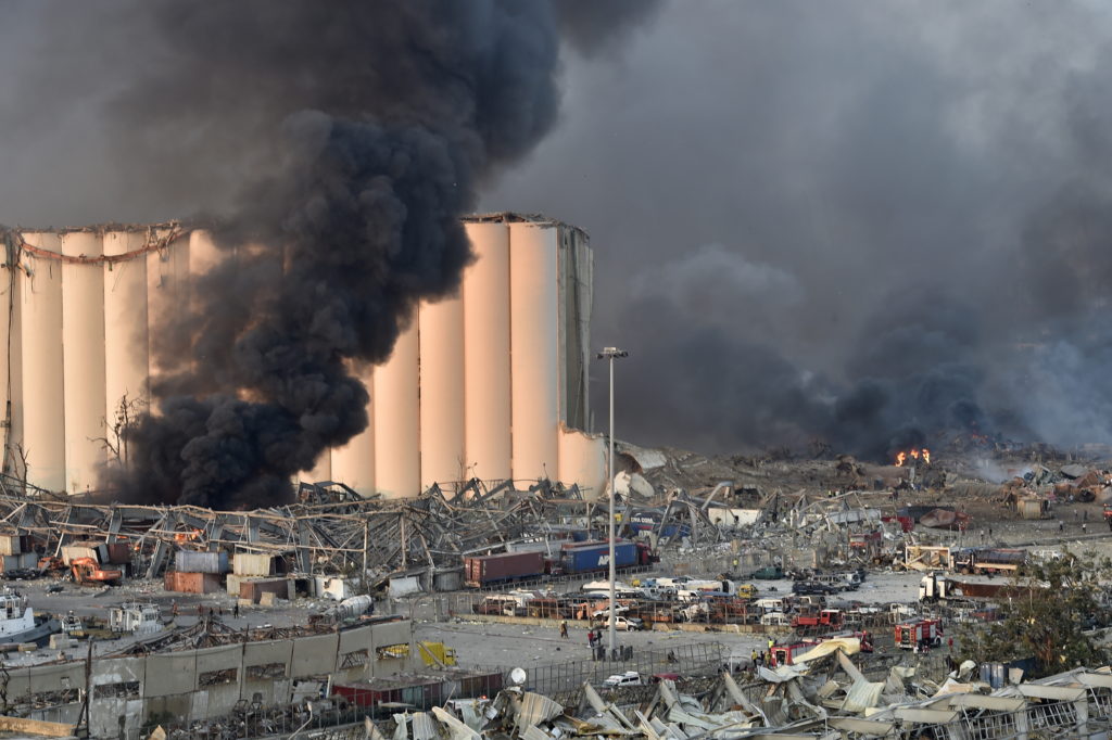 Βηρυτός: Τοπίο βιβλικής καταστροφής (βίντεο & εικόνες)