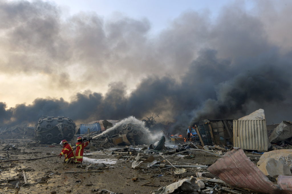 Βηρυτός: Τοπίο βιβλικής καταστροφής (βίντεο & εικόνες)