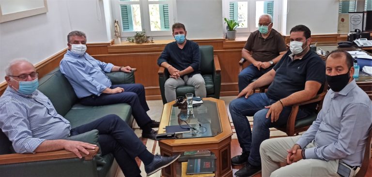 Συνάντηση του Περιφερειάρχη με τον Ευρωβουλευτή Νίκο Ανδρουλάκη