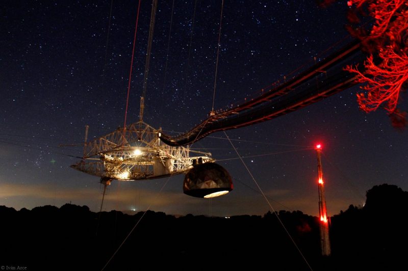 Το Ραδιοτηλεσκόπιο του Αρεσίμπο υπέστη ζημιά λόγω σπασμένου καλωδίου πρόσδεσης