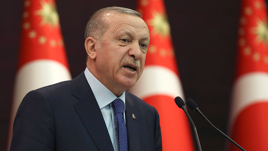 Ερντογάν: Η Ουάσινγκτον «υποστηρίζει τους τρομοκράτες»