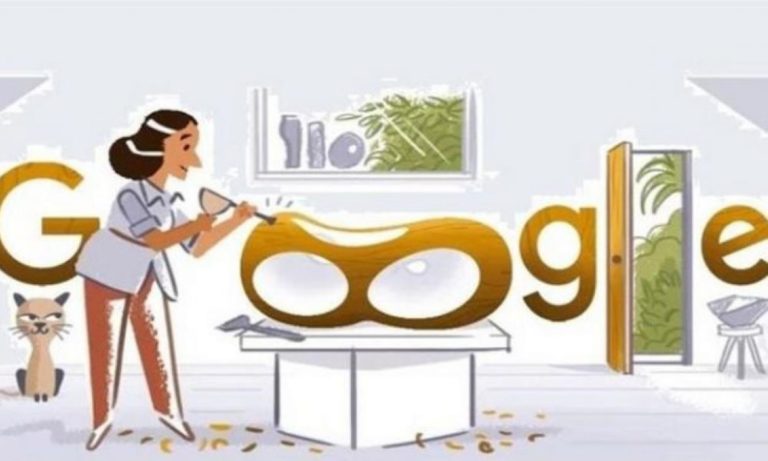 Η γλύπτρια Barbara Hepworth στο σημερινό Doodle της Google